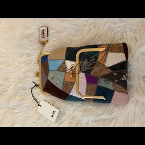Coach turn lock bag